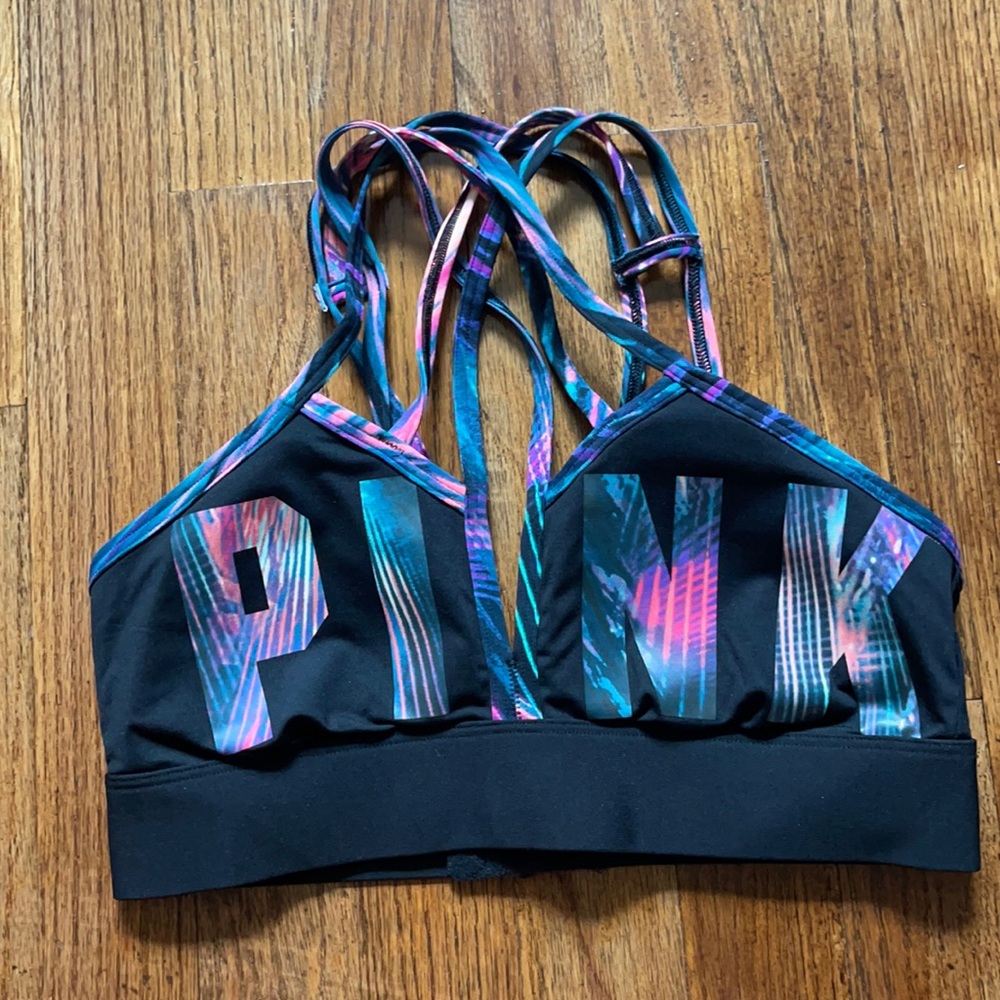 Victoria’s Secret Pink Black Bra. Size X-Small.